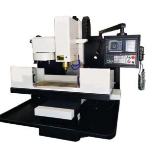 CNC Machines 4-Axis VMC with CNC Control Heavy-Duty Vertical Machining Center.