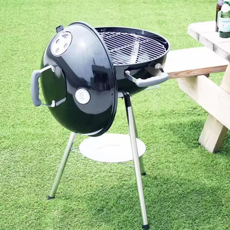 Portable Outdoor Extra Large Round Charcoal Grill - Image 3