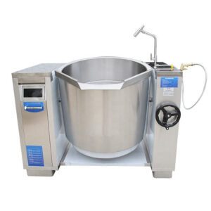 500L Automatic Jacketed Cooking Mixer for Large-Scale Industrial Food Processing