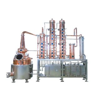 500L Distillery Equipment Copper Reflux Still for High-Purity Gin and Whiskey