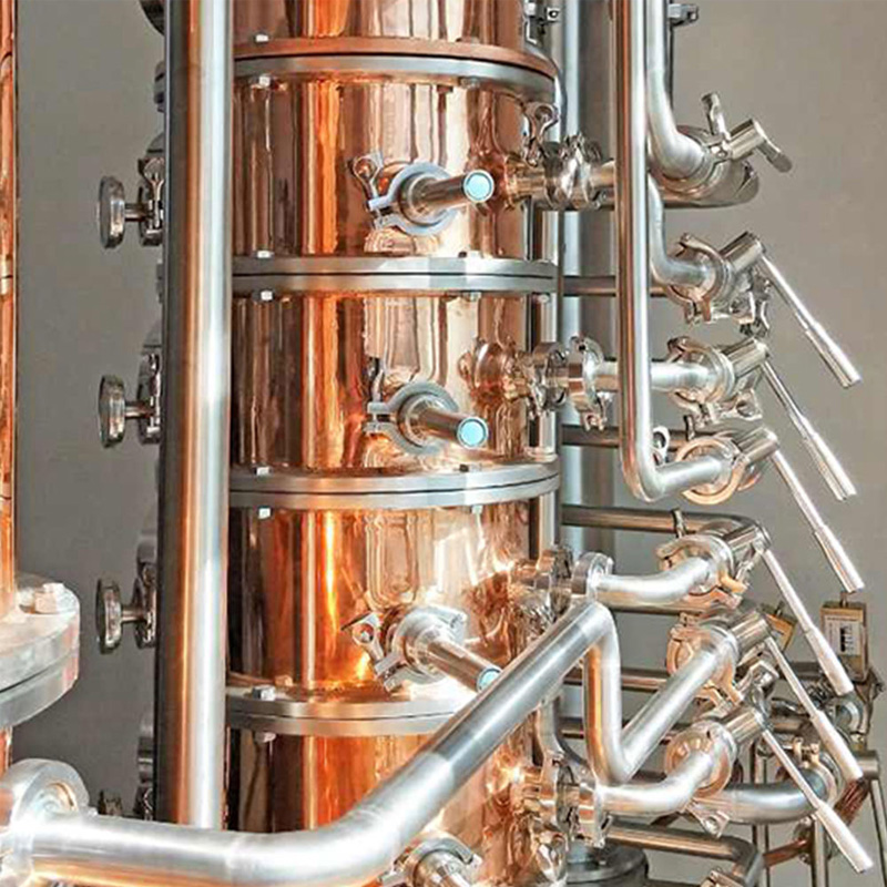 500L Copper Distillery Equipment – Reflux Column for Rum, Brandy, Vodka and Gin - Image 2
