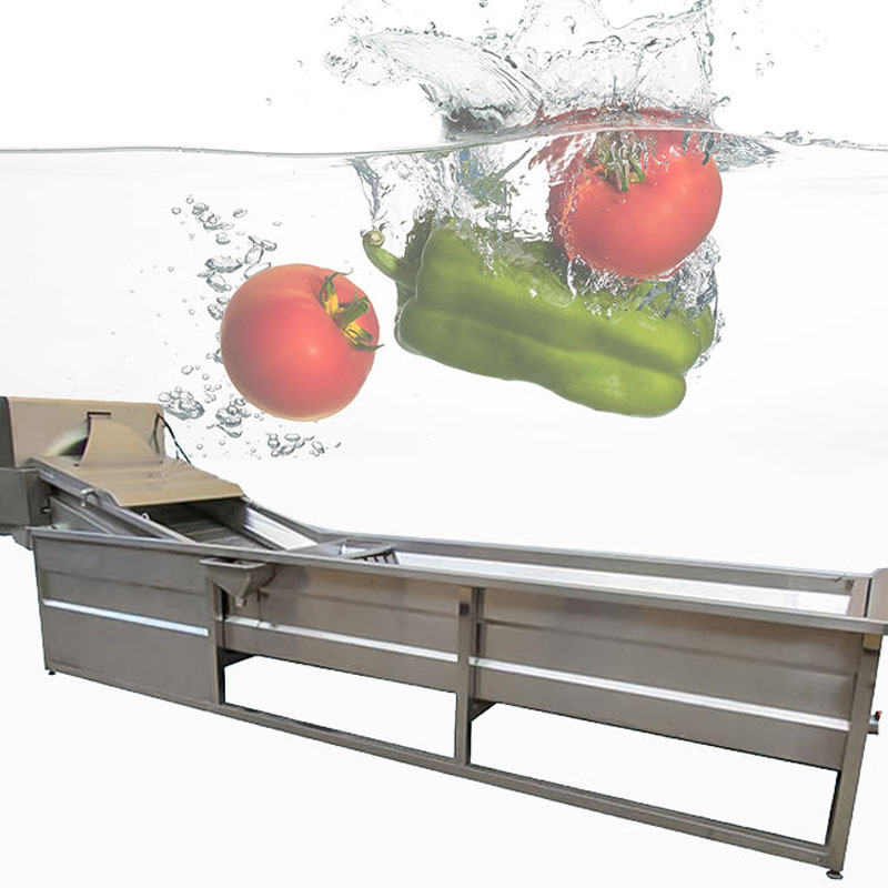 Fully Automatic Fruit and Vegetable Processing Line Washing, Cutting, Drying Packaging Integrated System - Image 3