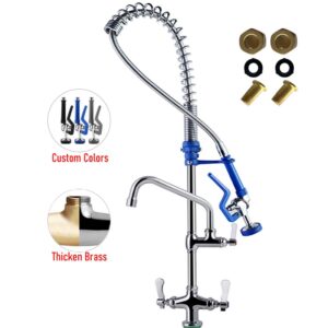Restaurant High Pressure Stainless Steel Spring Sink Faucet Suitable for Kitchen Dishwasher