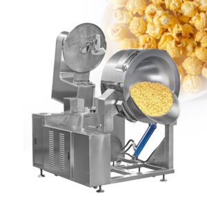 100L Industrial Popcorn Making Machine with Automatic Mixing System