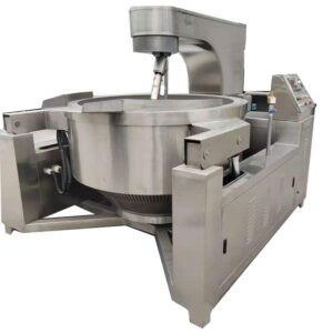 Popcorn Processing Line 20KW Smart Temp Control Industrial Popper