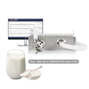 Milk Analyzer for Real-Time Fat Protein Solids Measurement