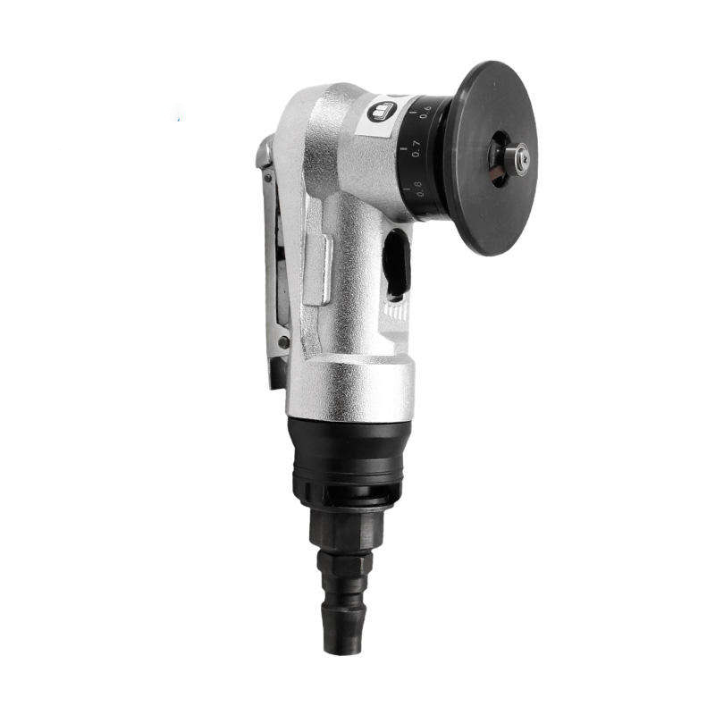 Mini Pneumatic Silver R Angle Air Pump Chamfering Tool - Image 3