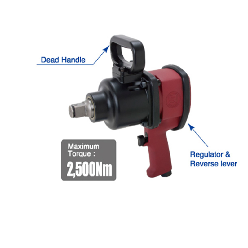Max Torque 2500 Nm Professional Pneumatic Twin Hammer Tool - Image 2