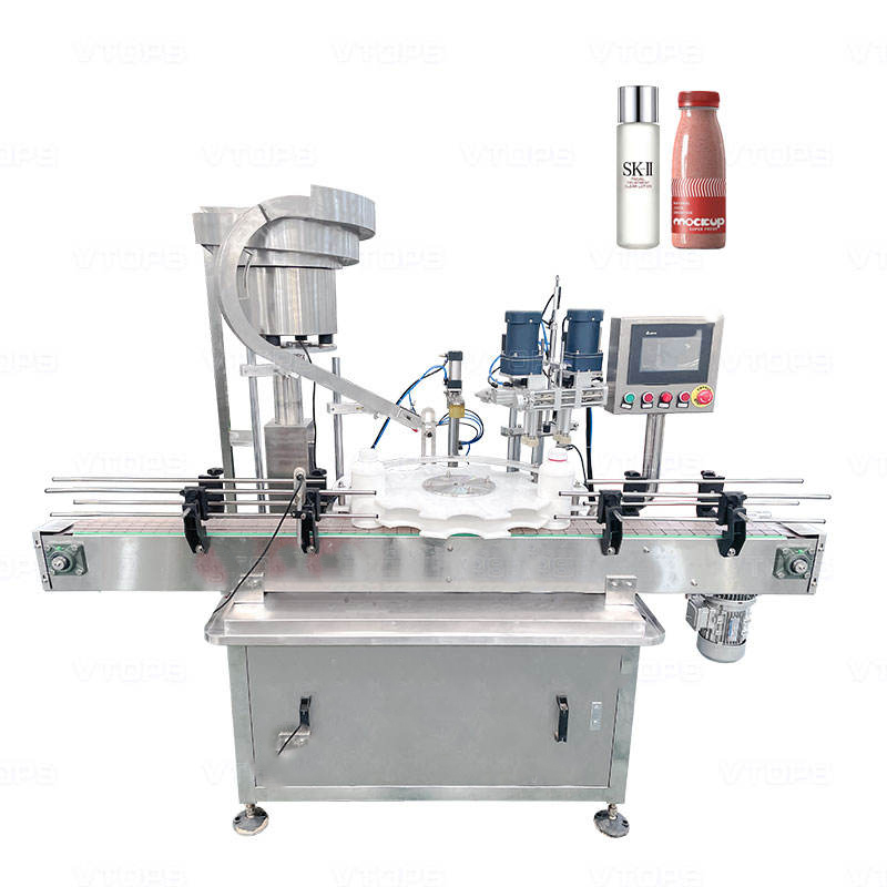 High-Speed Four-Wheel Capping Machine for Round