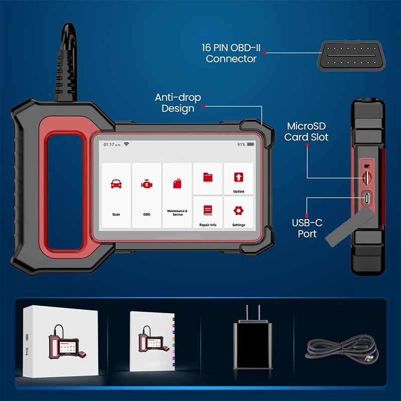 Professional Car Diagnostic Tool -All Cars-WiFi/Bluetooth,Comprehensive - Image 3