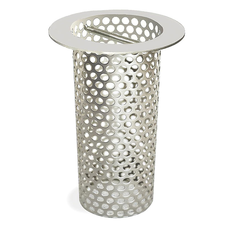 Commercial Floor 316 Stainless Steel Drain Basket Filter
