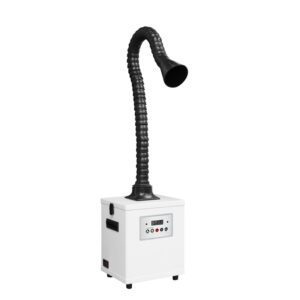 Low Noise Dust Collectors Strong Suction Adjustable Fume Extractor