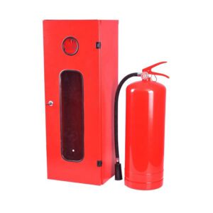Metal Fire Protection Red Cabinet for Dry Powder Extinguisher
