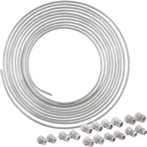 Tubing SS Flexible Brake Line Kit,Corrosion-Resistant Brake Tube