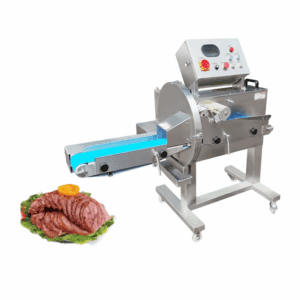 0.77kw Fully Automatic Cooked Meat Slicer