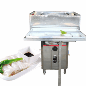 1.5kg/h Gas Rice Noodle Roll Machine - Drawer Type