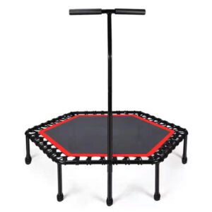 Portable Hexagon Trampoline-Bounce Outdoor Fitness Equipment