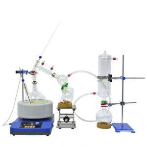 Laboratory Distillation Equipment 2L Short Path System High Vacuum Purification