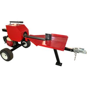 Kinetic/Flywheel Log Splitters Processor for Forestry Station Rapid Cycle