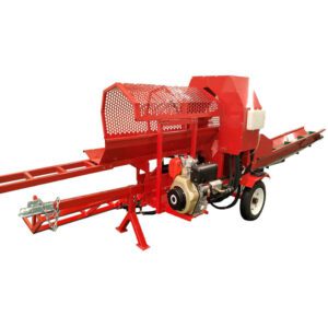 Gasoline Hydraulic Log Splitters Wood Processor High Performance