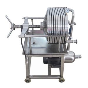 Mobile Plate and Frame Filter Press 316 SS Plate and Frame Filter Press