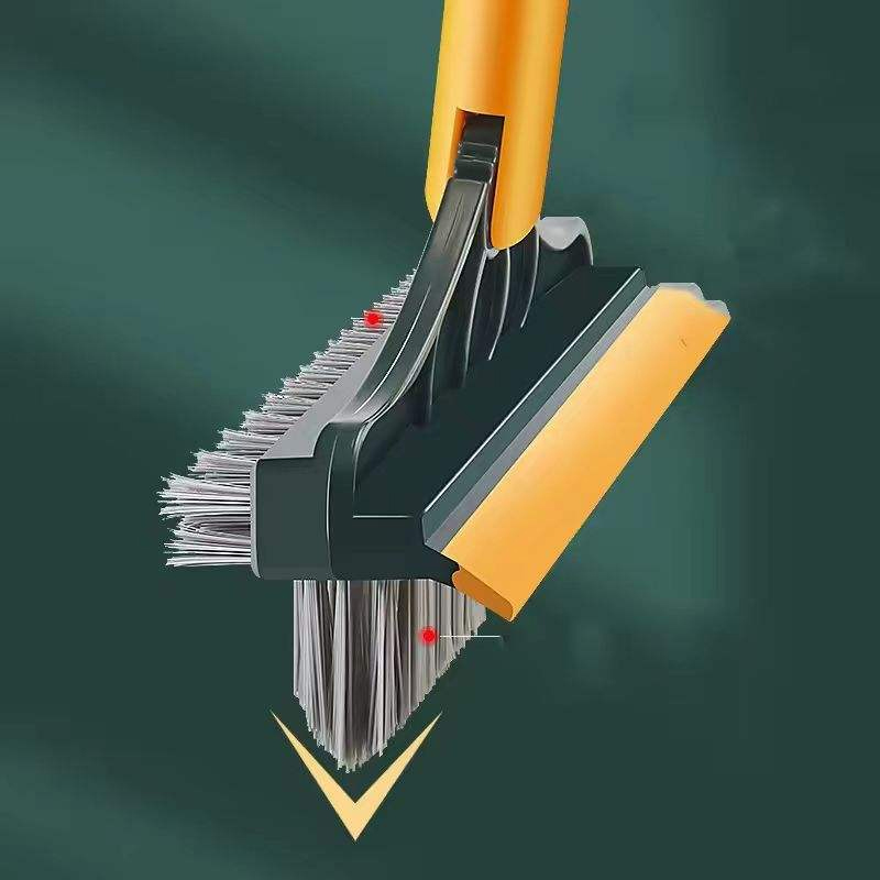 Triangle Floor Brush-No Dead Corner Gap Squeegee Cleaning Supplies - Image 2