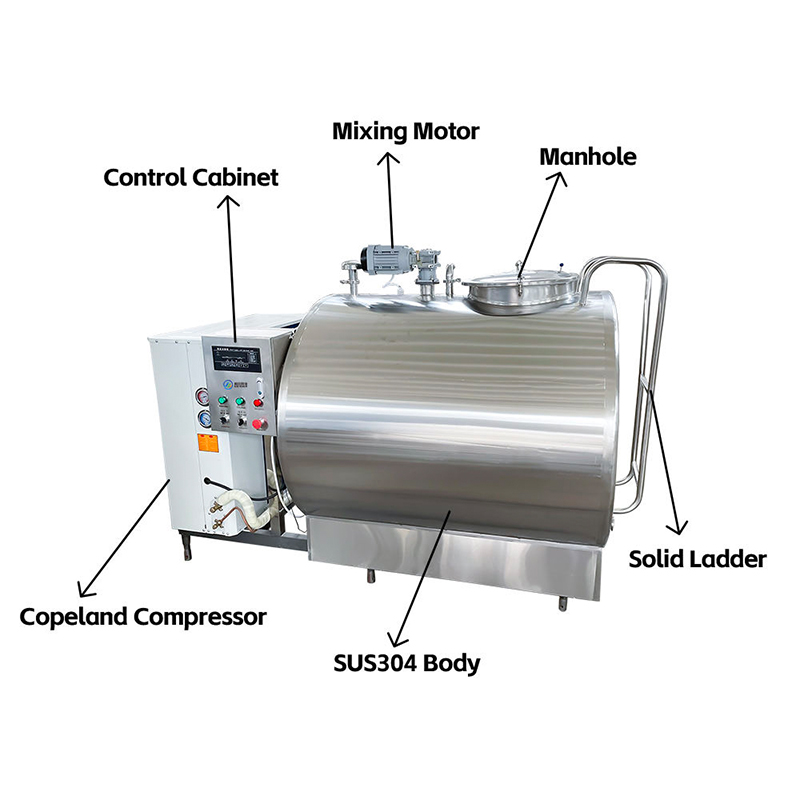 600L Hygienic Steam Cheese Vat -Versatile, Efficient,Durable - Image 3