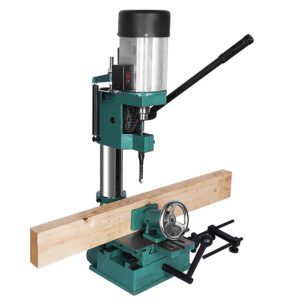 Portable Auto Mortiser Tenon Machines with Square Chisel for Wood Joinery