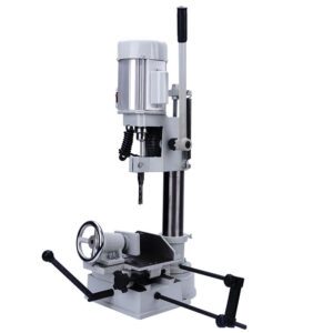 Tenon Machines Dual Square/Round Hole Wood Mortiser for Door Frame Joinery