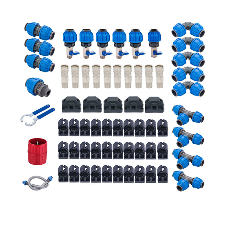 Efficient Threaded Fitting Compression -Small Air Systems- Smooth Wall,Efficient Airflow