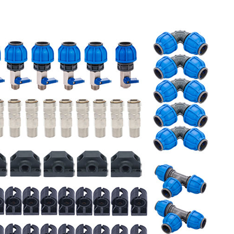 Efficient Threaded Fitting Compression -Small Air Systems- Smooth Wall,Efficient Airflow - Image 3