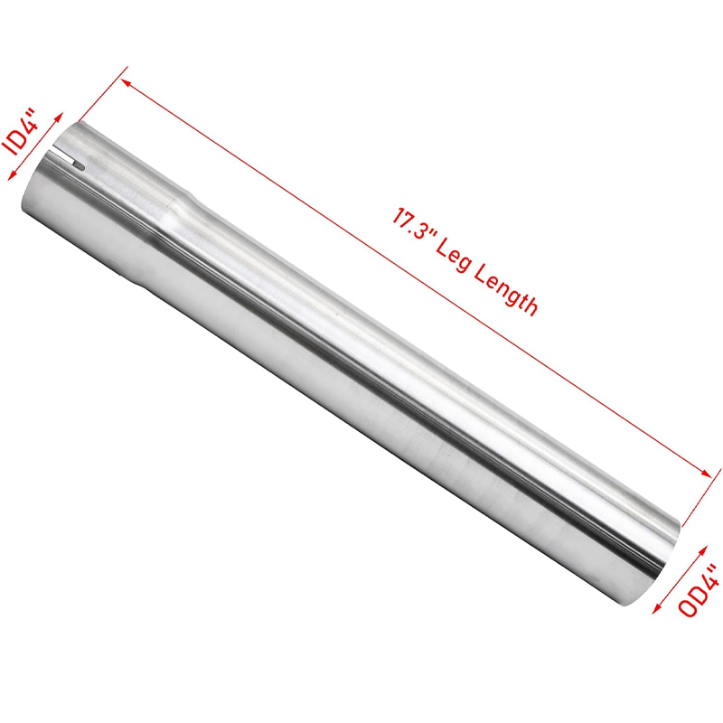 Tubing SS 304 Mandrel Bent Exhaust Kit,Auto Modification Upgrade - Image 2