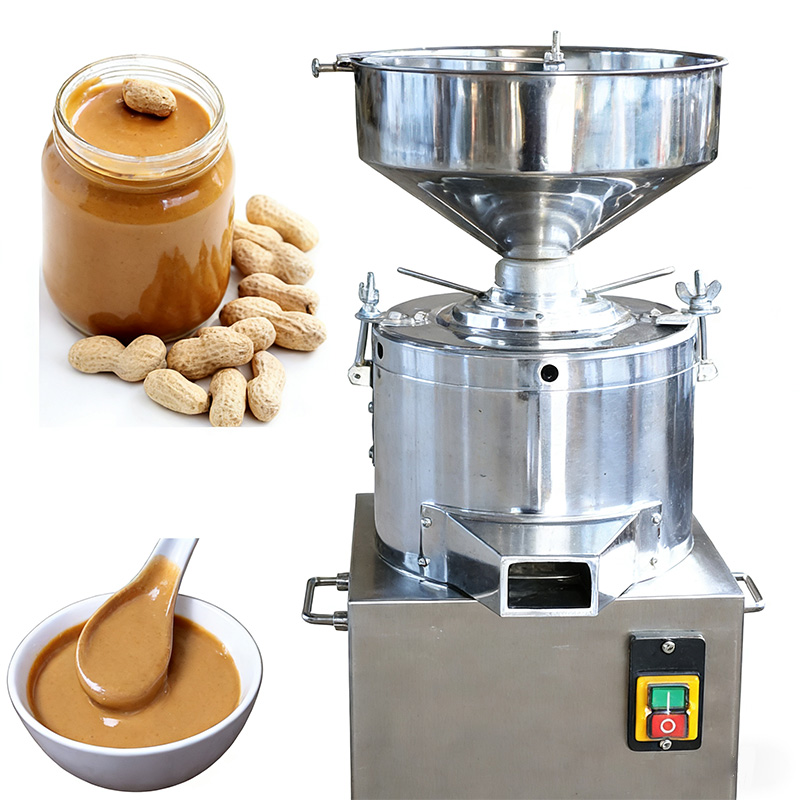 200W Stainless Steel Electric Nut Paste Food Processing Machine - Image 3