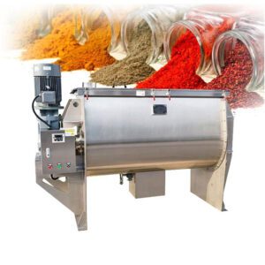 Food Grade 300–10000L Horizontal Ribbon Type Cooking Mixer