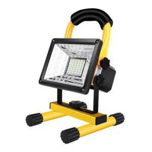 400W Job Site Lighting Portable LED Red Blue Flashing Warning
