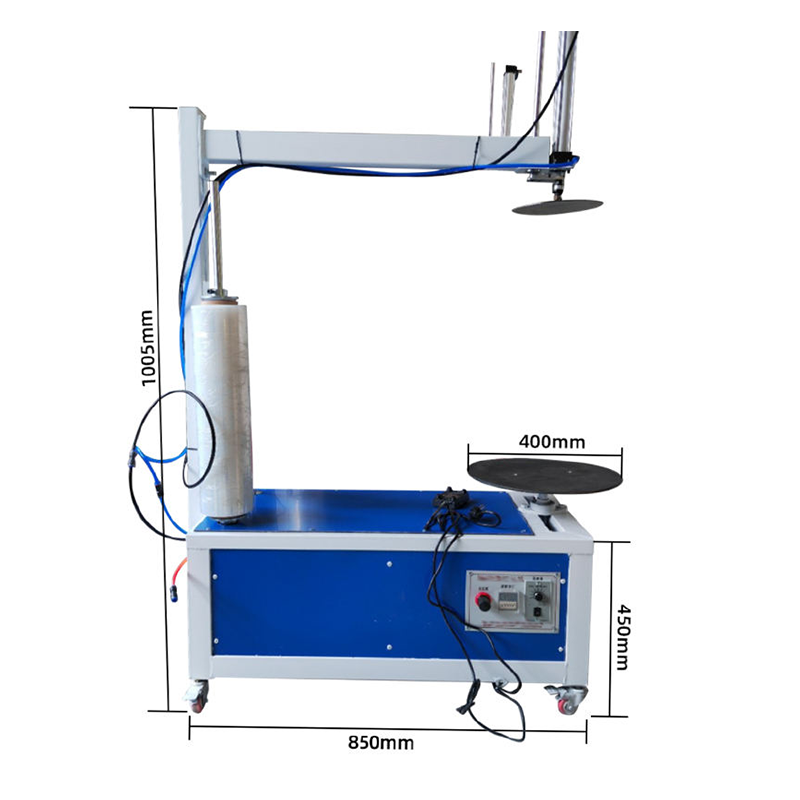 6-36rpm Fully Automatic Stretch Film Packaging Machine - Image 3