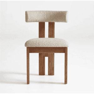 Luxury upholstered solid wood dining table and chairs hotel restaurant