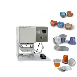 Aluminum Foil Coffee Capsule Sealing Machine Semi-Automatic