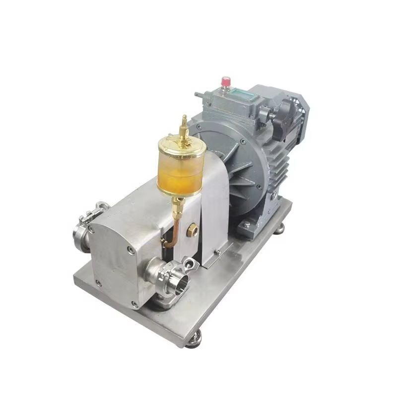Commercial SS Cam Rotor Pump High Power High Viscosity - Image 2