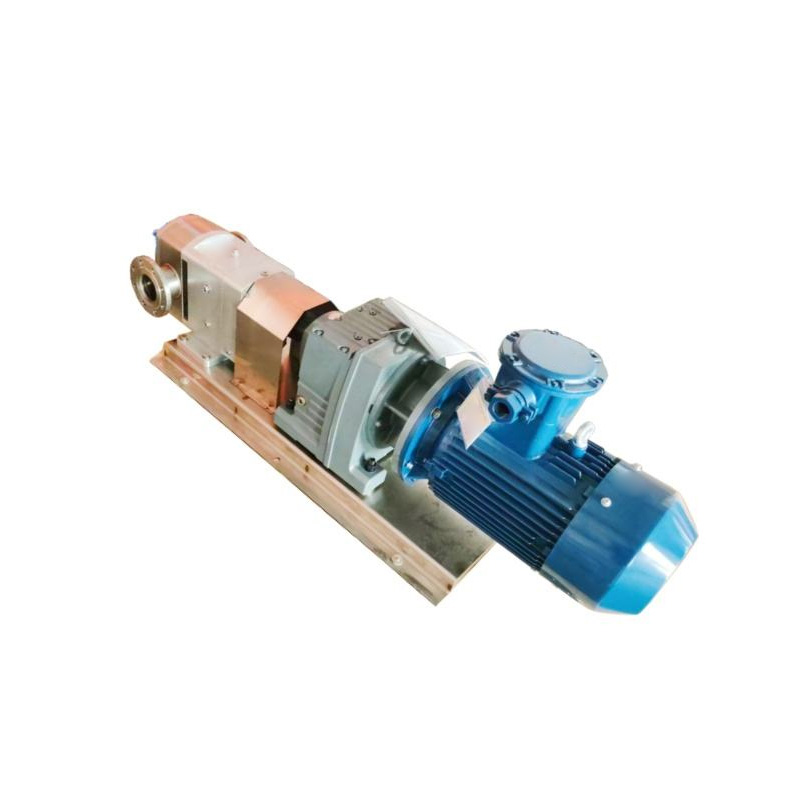 Mini Sanitary Cam Rotor Pump Food/Dairy Transfer Low Shear - Image 2