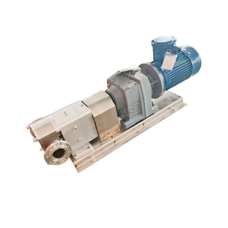 Mini Sanitary Cam Rotor Pump Food/Dairy Transfer Low Shear - Image 3