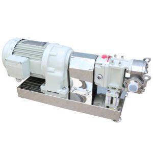 SS Sanitary Cam Rotor Pump High Viscosity Syrup/Asphalt