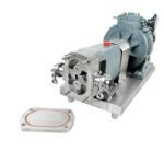 Mini Sanitary Cam Rotor Pump Food Grade High Viscosity Dosing