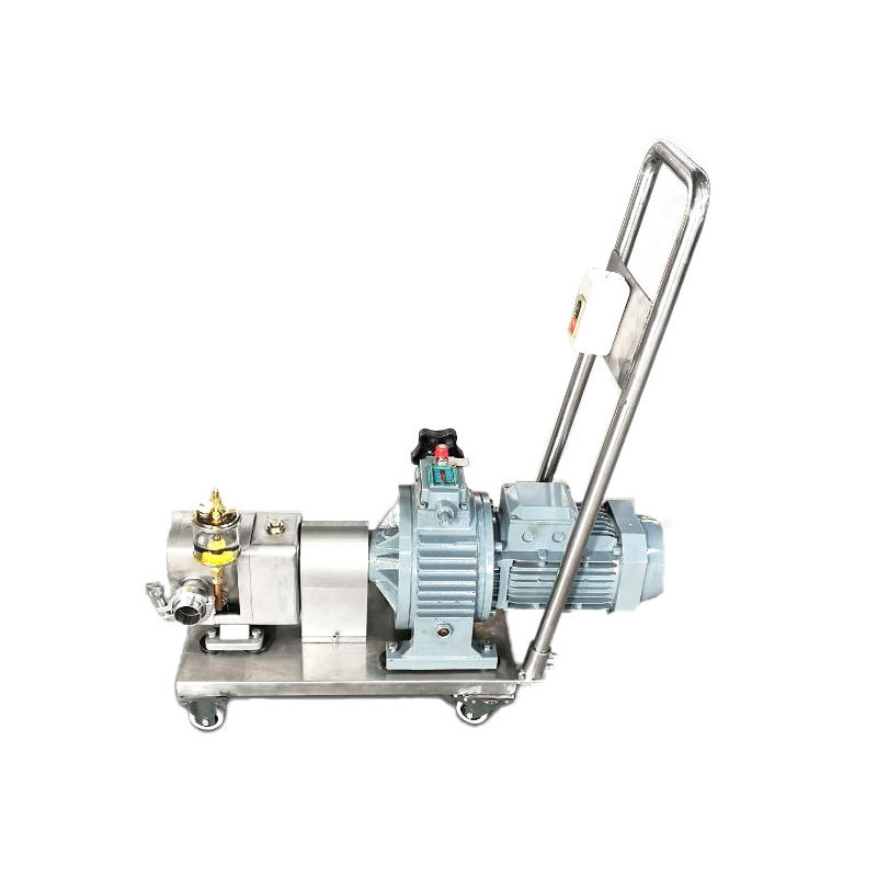 Mini Sanitary Cam Rotor Pump Food Grade High Viscosity Dosing - Image 2
