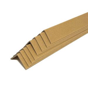 White Cardboard Edge Corner Protector 3x3x48 Packaging Guard