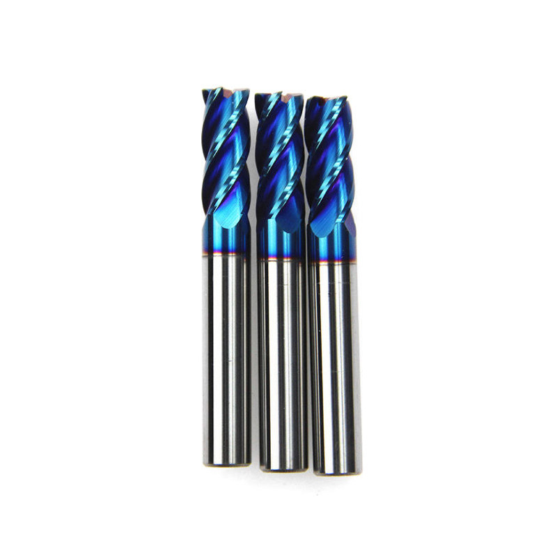 Nano-Coated Cutting Tool for CNC Metal Milling Heat Resistant
