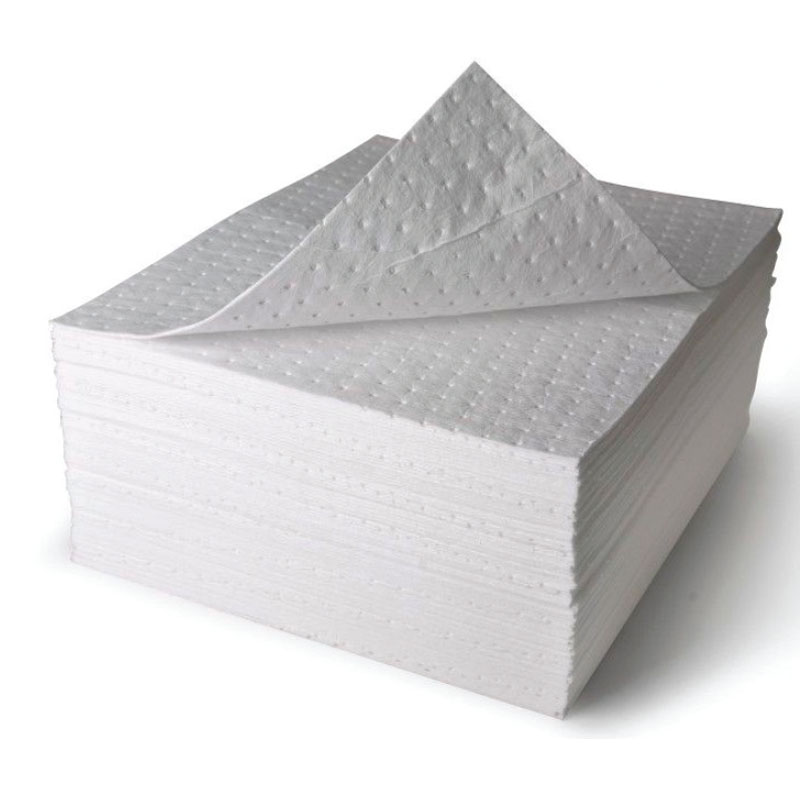 High Absorbency 2mm Dimpled Oil Absorbent Pad for Spill Control