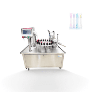 Double-Head Liquid Filling And Capping Machine For Bubble Water