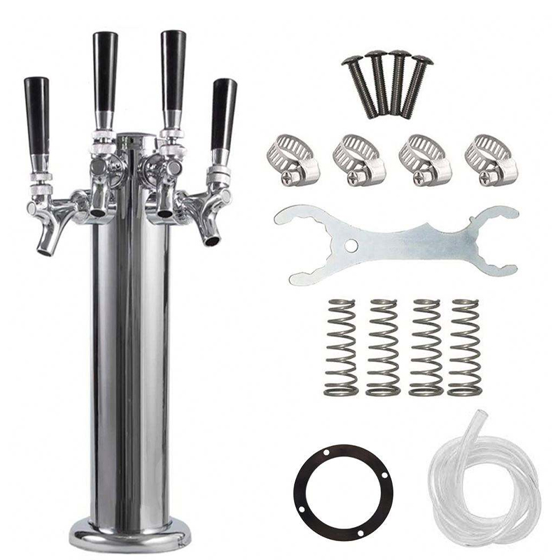 Stainless Steel Draft Beer Cooler Machine Beer Tower Dispenser With Beer Tap - Image 3