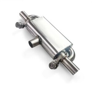 2.5"-3" SS304 Exhaust Intake Muffler Control Valve System
